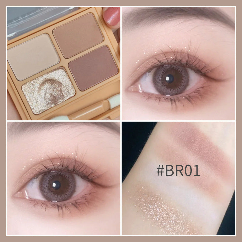 Beginner Eyeshadow Palette Female Double Head Beginner Eyeshadow Palette Female Double Head